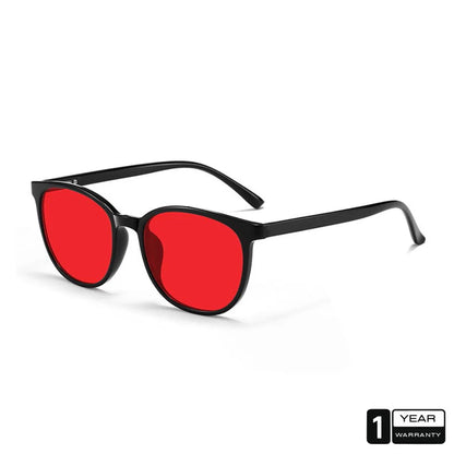 Flow State Unisex Red Lens Blue Light Glasses (SHINU)