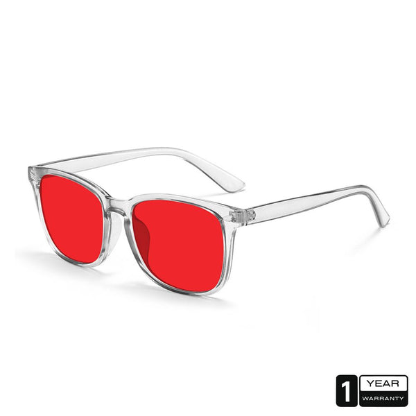 Flow State Unisex Red Lens Blue Light Glasses (SHINU)