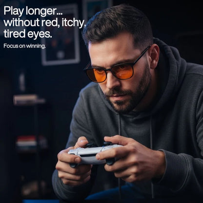 Flow State Unisex Red Lens Blue Light Glasses (SHINU)