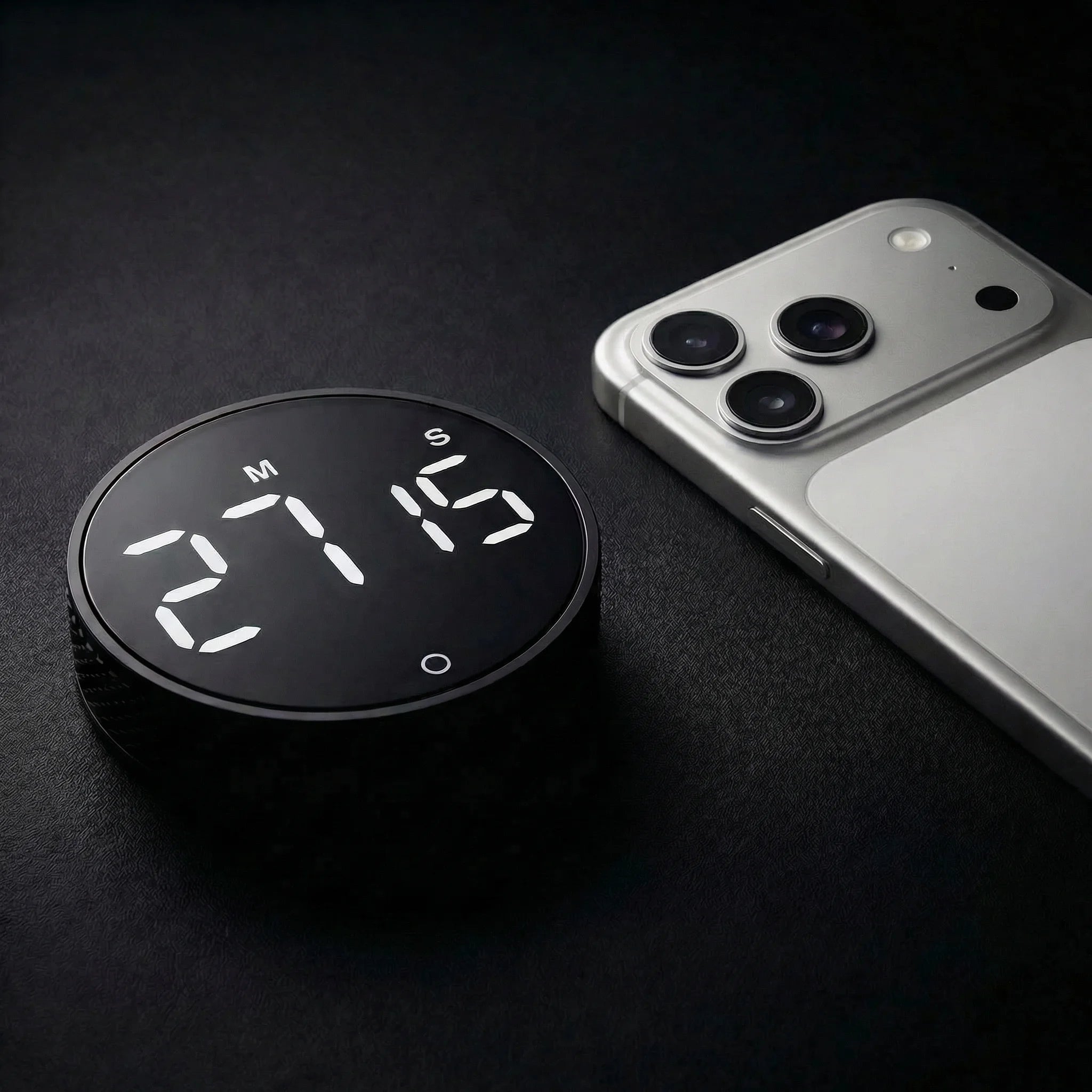Volux Productivity Timer — size comparison
